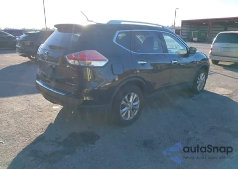 2016 Nissan Rogue Sv from USA, damaged, VIN KNMAT2MV1GP676939